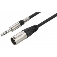 Monacor XLR-6.3mm 1m