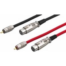 Monacor RCA-XLR M-F 1.5m