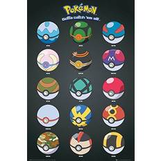 GB Eye Pokemon Pokeballs FP3828