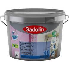 Sadolin Metallfärger Målarfärg Sadolin 40 Metallfärg, Träfärg Svart 0.5L