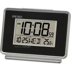 La Crosse Technology 512-14937-INT Atomic Digital Wall Clock With Temperature & Forecast In White/Champagne