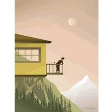 Vissevasse Afternoon Thoughs Plakat 50x70cm