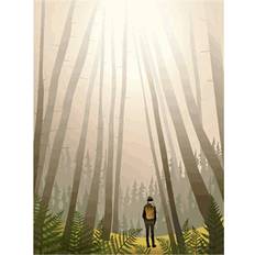 Vissevasse Into The Woods Plakat 50x70cm