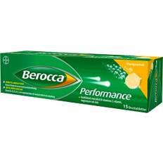 Suorituskyvyn parantaminen Vitamiinit ja Mineraalit Berocca Performance Mango & Orange 15 pcs