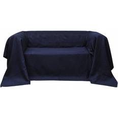 Loose Covers vidaXL 130898 Loose Sofa Cover Blue (210x140cm)