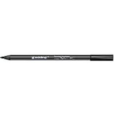 Schwarz Glas- & Porzellanstifte Edding 4200 Porcelain Brushpen 1-4mm Black 001