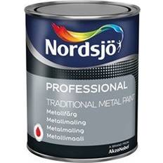 Nordsjö Professional Traditional Metallfärg Röd 1L