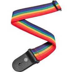 Courroies D'Addario Polypropylene Guitar Strap Rainbow