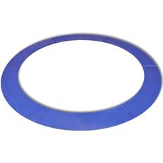 vidaXL Coussin de sécurité ressort PE Bleu pour trampoline rond de 10 pieds