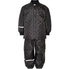 Black Winter Sets Children's Clothing CeLaVi Basic Thermo Set - Black (3555-106)