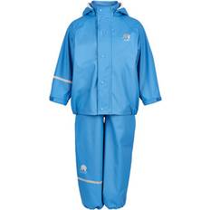 Mädchen Regenanzüge CeLaVi Basic Rain Set - Blue (1145-728)