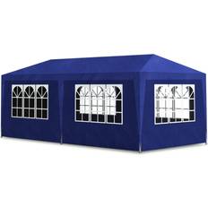 Vert Pavillons vidaXL Party Tent 3 x 6 m Bleu