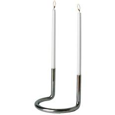 Steel Candlesticks Architectmade Gemini Candlestick 11.5cm