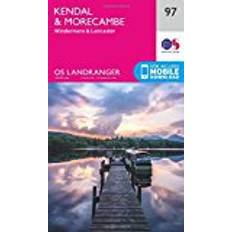 Books OS Landranger Map 97 Kendal & Morecambe