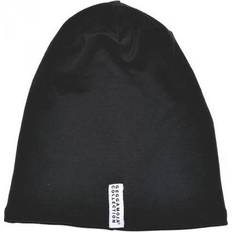 XS Mössor Barnkläder Geggamoja Topline Classic Beani - Black (92247)