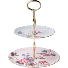 Vaatwasserbestendig Taartplateaus Wedgwood Harlequin Cuckoo Two Tier