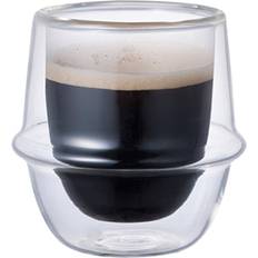 Kaffekoppar i glas Kinto Kronos Mugg, Kaffekopp 25cl