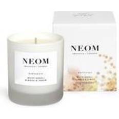 Beige Candelabros, Velas y Fragancias para el Hogar Neom Organics Happiness Vela Aromática 180g