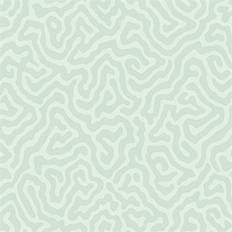 Cole & Son Tapete Coral von and Duck Egg verde/verde chiaro