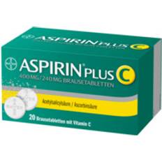 Acetylsalicylsäure Rezeptfreie Arzneimittel Aspirin Plus C 20Stk. Brausetablette