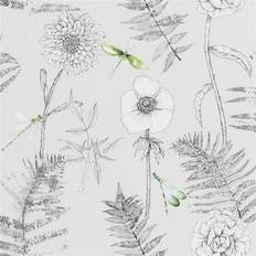 Designers Guild Tapete Acanthus von Graphite gris