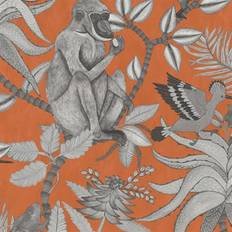 Grey - Orange Wallpapers Cole & Son Savuti (109-1001)