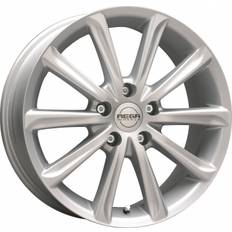 Mega Wheels Bilfälgar Mega Wheels Virgo Silver 5.0x13 4/100 ET35 B73.2