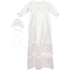 Piger Dåbstøj Børnetøj Jocko Christening Gowns With Hat Noos Natural - White