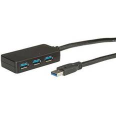 Usb 3.0 hub Roline Usb 3.0 Hub 4 Ports 10m