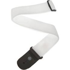 Blanc Courroies D'Addario Polypropylene Guitar Strap White