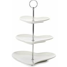 Freezer Safe Cake Stands Maxwell & Williams Basics Heart 3 Tier Cake Stand