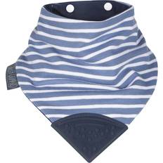 Machine Washable Drool Bibs Cheeky Chompers Neckerchew Preppy Stripes