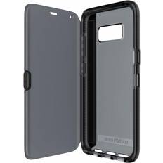 Samsung Galaxy S8 Étuis portefeuille Tech21 Etui Folio 2-en-1 Evo Wallet Noir pour Samsung Galaxy S8