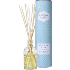 Massage- & Relaxation Products The Country Candle Company Polka Dot Reed Diffuser Parisian Cafe 100ml