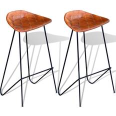 2 st Barstolar vidaXL 243305 2-Pack Barstol 78cm 2st