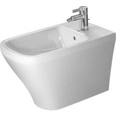 Sì Bidet Duravit Stand-Bidet DuraStyle 63cm mit Überlauf, mit Hahnlochbank, 1 Hahnloch