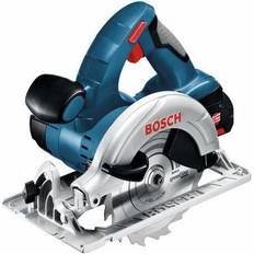 Bosch Oui Scies circulaires Bosch GKS18VLI 18v 2x5Ah Li-ion Cordless Circular Saw Kit