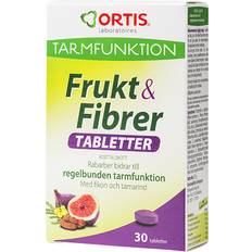 Vitaminer & Kosttilskud Ortis Fruits and Fibers Normal Intestinal 30 stk