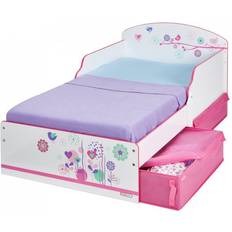 Hello Home Flowers & Birds Toddler Bed 30.3x55.9"