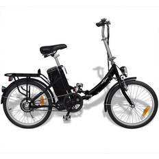 vidaXL Folding Bike - Black Unisex