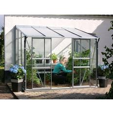 Drivhus med polytag Vitavia Ida 5.2m² Aluminium Glas