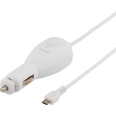 Deltaco Laddare Batterier & Laddbart Deltaco USB-CAR11