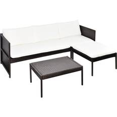 Divan Lounge-Sets vidaXL 41381 Lounge-Set, 1 Tisch einschl. 1 Sofas