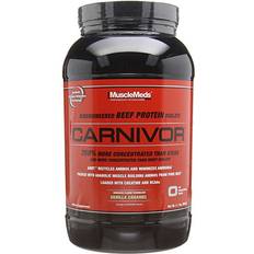 Præstationsøgende Proteinpulver MuscleMeds Bioengineered Beef Protein Isolate Vanilla Caramel 1kg