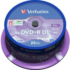 8,5 GB - DVD Optische Opslag Verbatim 25 x DVD R DL