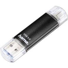 Memory Cards & USB Flash Drives Hama FlashPen Laeta Twin 32GB USB 3.0