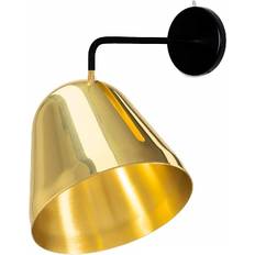 NYTA Tilt Brass Wall light 18cm