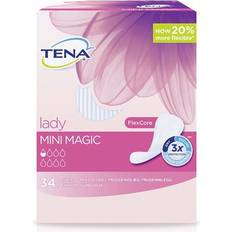 Protections Menstruelles vente TENA Discreet Mini Magic 34 Pièces 34 pcs