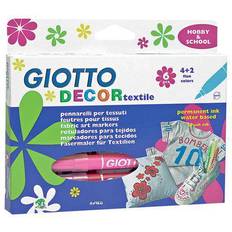 Plumas Textiles Giotto Decor Textile Markers 12-pack