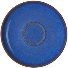 Oven Safe - Stoneware Saucer Plates Denby Imperial Blue Saucer Plate 14.5cm 14.5cm